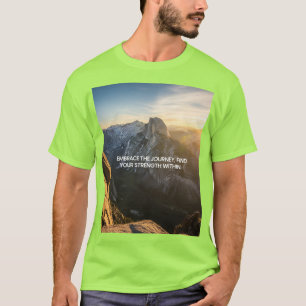 自然の強さ Tシャツ