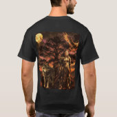 自然の復讐者 Tシャツ (裏面)