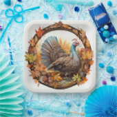 自然の恵み:収穫の喜び ペーパープレート (パーティー)