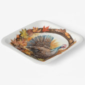 自然の恵み:収穫の喜び ペーパープレート (傾斜あり)