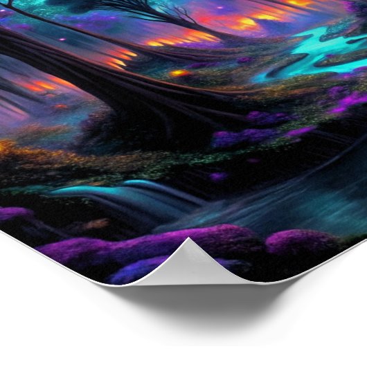 「自然の想像力」 ポスター (角)