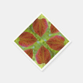 自然の愛離れの スタンダードカクテルナプキン (角)