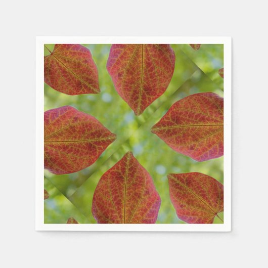 自然の愛離れの スタンダードカクテルナプキン (正面)