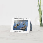 自然の感謝カード サンキューカード (裏面)