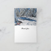 自然の感謝カード サンキューカード (内部)