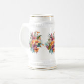 自然の抱擁マグカップ ビールジョッキ (正面左)