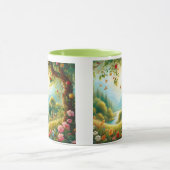 自然の抱擁マグカップ マグカップ (中央)