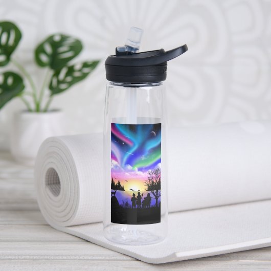 自然の抱擁 ウォーターボトル (ヨガ)