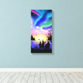 自然の抱擁 キャンバスプリント (インサイチュ (ウッドフロア))