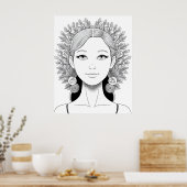 自然の抱擁 ポスター (キッチン)