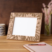 自然の抱擁 レーザー彫刻フレーム (左)