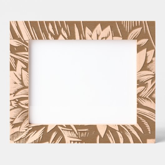 自然の抱擁 レーザー彫刻フレーム (正面)