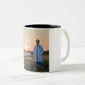 自然の抱擁：医療マインスパイアグ ツートーンマグカップ (正面右)