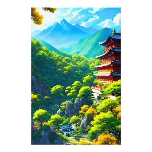 自然の抱擁: 皇帝の静寂 フォトプリント            (正面)