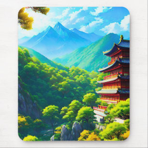 自然の抱擁: 皇帝の静寂 マウスパッド