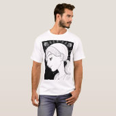 自然の抱擁：静穏のポートレート Tシャツ (正面フル)