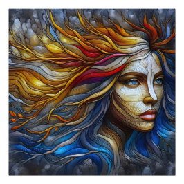 自然の抱擁 – AI時代 フォトプリント           