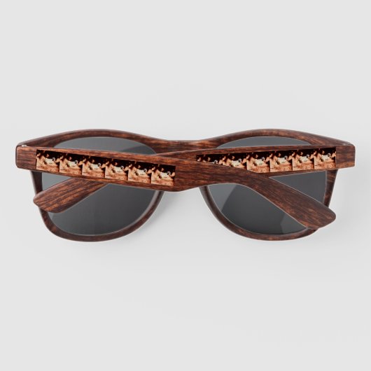 自然の捕獲者:白いメルカト虫を掘る サングラス (裏面)