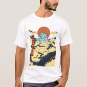 自然の摂理に身を任せよ Tシャツ (正面)