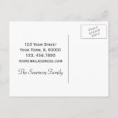 自然の支部による住所の変更 案内ポストカード (裏面)