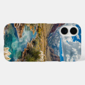 自然の景観 山の景色 デザイン 静かな森 Case-Mate iPhoneケース (裏面 (横))