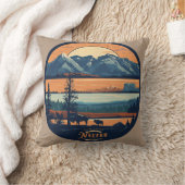 「自然の最高傑作：アメリカ国立公園」 クッション (ブランケット)