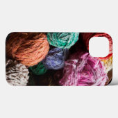 自然の染料で染めたチロエウールヤーン Case-Mate iPhoneケース (裏面 (横))