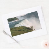 自然の栄光：ナイアガラ秋 長方形シール (封筒)