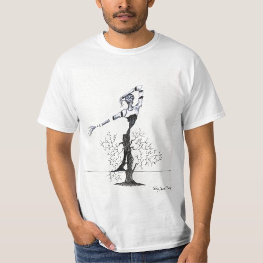 自然の根を忘れること Tシャツ (正面)