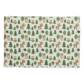 自然の森の友だちベビーアニマルズ 枕カバー (裏面)