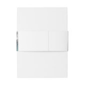 自然の森、木と鳥 招待状ベリーバンド (裏面例)