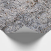 自然の樹皮の写真 ラッピングペーパー (角)