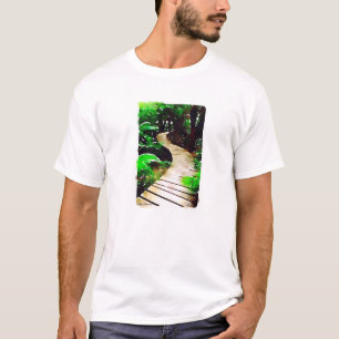 自然の歩行のTシャツ Tシャツ