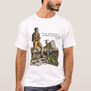 自然の歩行 Tシャツ
