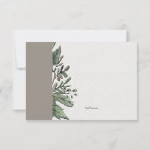 自然の死別のサンキューカードダビデの星 サンキューカード (裏面)