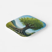 「自然の永遠の象徴」 ペーパープレート (傾斜あり)