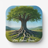 「自然の永遠の象徴」 ペーパープレート (正面)