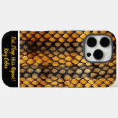 自然の流れカタツムシキンの魅惑的なパターン Case-Mate iPhoneケース (裏面 (横))