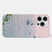 自然の海の景色 iPhoneケース (裏面横)