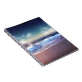 自然の海岸はサーフします ノートブック (右側)