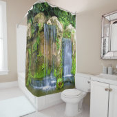 自然の滝 シャワーカーテン (インサイチュ)