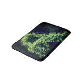 自然の玉座の野生の葉のつる植物 バスマット (アングル)