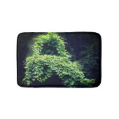 自然の玉座の野生の葉のつる植物 バスマット (正面)