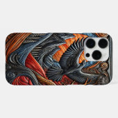 自然の王様 鷹 iPhoneケース (裏面横)