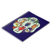 自然の生き物のノート ノートブック (左側)