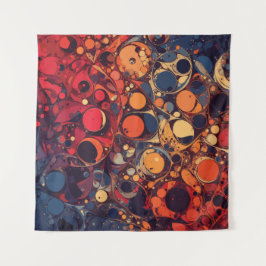 自然の疑問に思進行 タペストリー