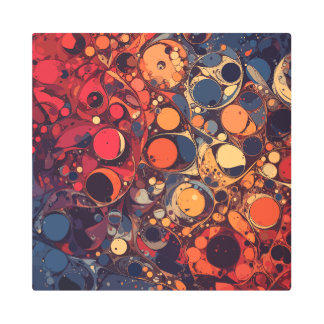 自然の疑問に思進行 メタルプリント