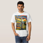 自然の目覚め Tシャツ (正面フル)