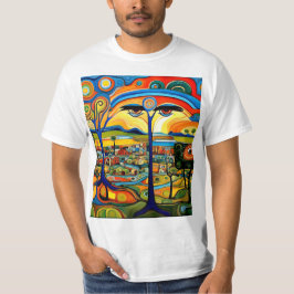 自然の目覚め Tシャツ