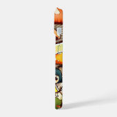"自然の秘宝" iPhone 15ケース (左側面)